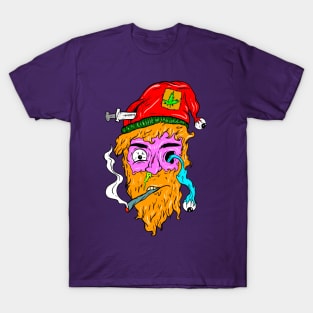 Santa Weed Zombie T-Shirt